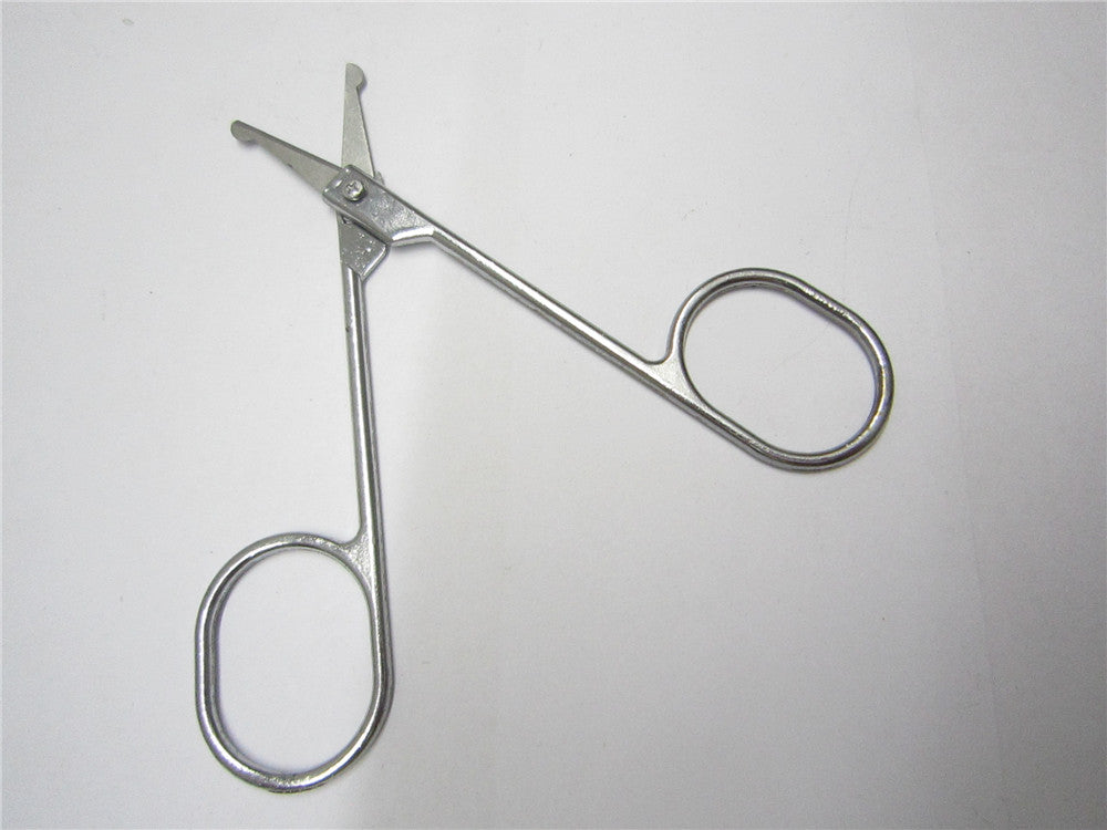 Stainless Steel Beauty Mini Small Bend blade Eyebrow Eyelash scissor Trimmer Makeup Cosmetic Tool shear trim manicure Secondary image