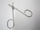 Stainless Steel Beauty Mini Small Bend blade Eyebrow Eyelash scissor Trimmer Makeup Cosmetic Tool shear trim manicure