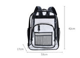 Women Backpack Transparent Versatile Student Bags Youth Backpacks Spring New School Bag For Teenagers Girls Feminina Rucksack