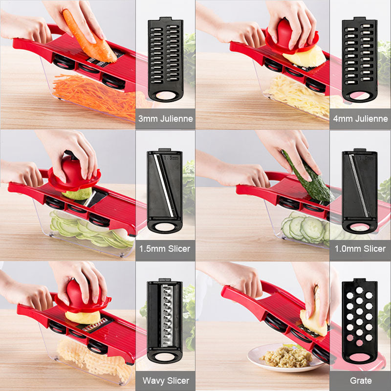 Manual Vegetable Cutter With Steel Blade Potato Peeler Carrot Grater For Vegetable Mandoline Slicer Kitchen Accessories Gadget