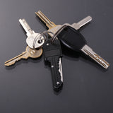 Mini Key Knife Letter Camp Outdoor Keyring Ring Keychain Fold Open Opener Pocket Package Survive gadget Multi Tool Blade Box kit