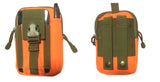 Men waist bag Casual Durable waist pack Belt Canvas Multifunction Military Bag Zipper Waterproof Waist Bag for Outdoor Wear