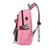 Large school bags for teenage girls usb with lock Anti theft backpack women Book bag big High School bag youth Leisure College