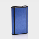 Portable Automatic Cigarette Case Aluminium Alloy Gadgets For Men USB Lighters Electric Lighter Ejection Holder Cadeau Homme