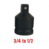 Pneumatic Socket Ratchet Converter Adapter Reducer 1/2 to 3/8 3/8 to 1/4 3/4 to 3/8 3/8 to 1/2 Car Bicycle Garage Repair Tools