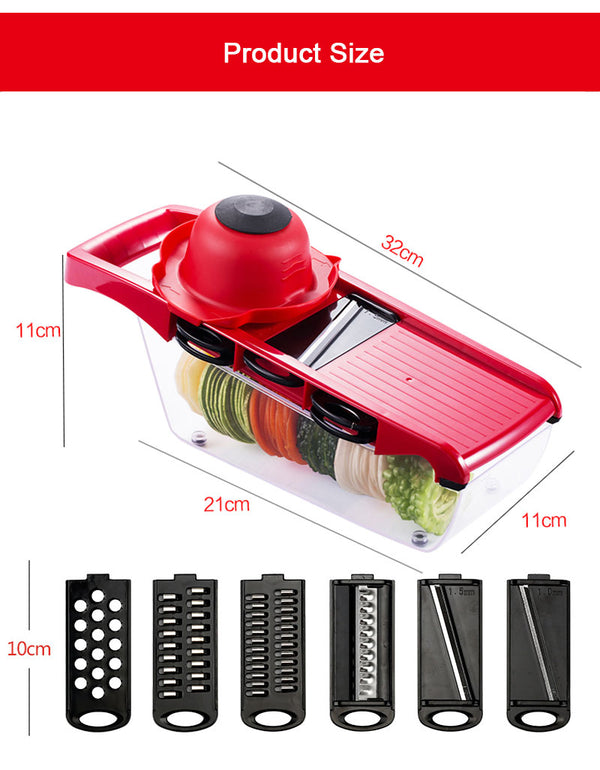 Manual Vegetable Cutter With Steel Blade Potato Peeler Carrot Grater For Vegetable Mandoline Slicer Kitchen Accessories Gadget