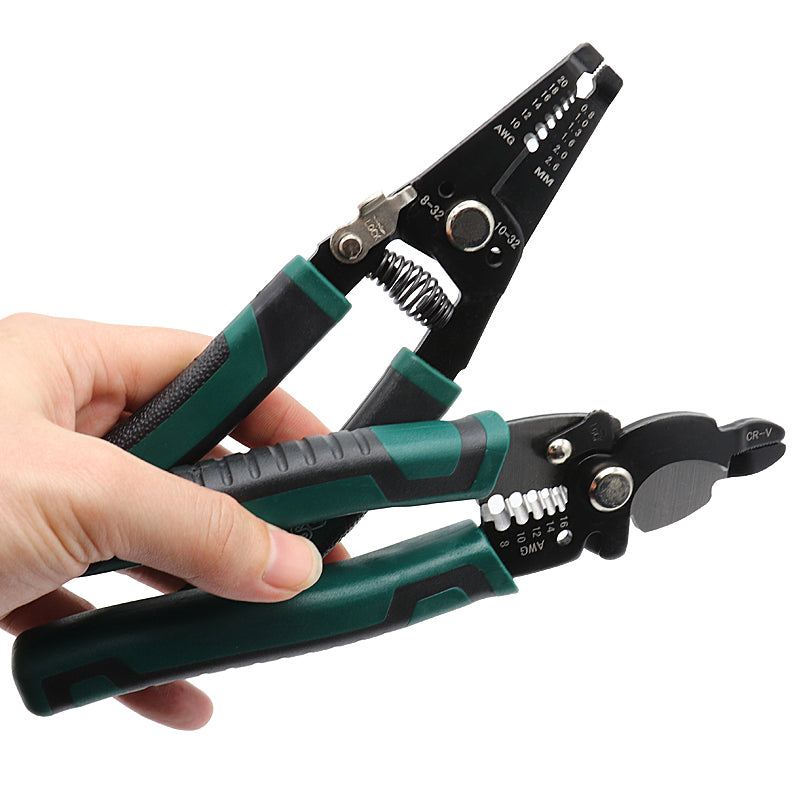 Wire Stripper Decrustation Pliers Multi tool Repair Tool Pliers Cable Wire Stripping Pliers Crimping Tool Pliers Combination Secondary image