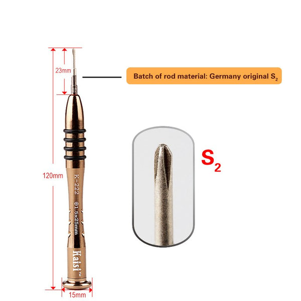 T-222 1Piece Precision Screwdriver Professional Repair Opening Tool For Mobile Phone Tablet PC