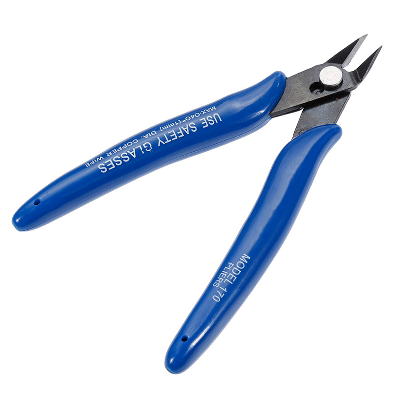 Electrical Wire Cable Cutters Cutting Side Snips Flush Pliers Nipper Anti-slip Rubber Mini Diagonal Pliers Hand Tools