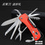 Titanium Black Multifunctional Swiss Knife Multi Purpose Army Folding Pocket Knife Outdoor Camping Survival EDC Tool