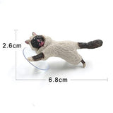 Diy Cat Sucker Animal Phone Bracket Support posture home decor miniature fairy garden decoration accessories modern figurine toy