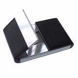 Double Open ID Credit Card Holder PU Leather Card Wallet Case Bank Card Business Style Case for Men Bussiness Cards Dropship