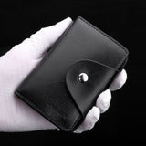 Fashion PU Function 24 Bits Card Case Business Card Holder Men Women Credit Passport Card Bag ID Passport Card Wallet