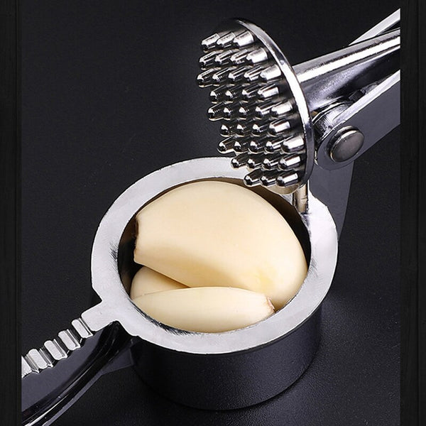 Kitchen Stainless Steel Garlic Press Crusher Home Cooking Vegetables Ginger Squeezer Masher Handheld Ginger Garlic Mincer Tools