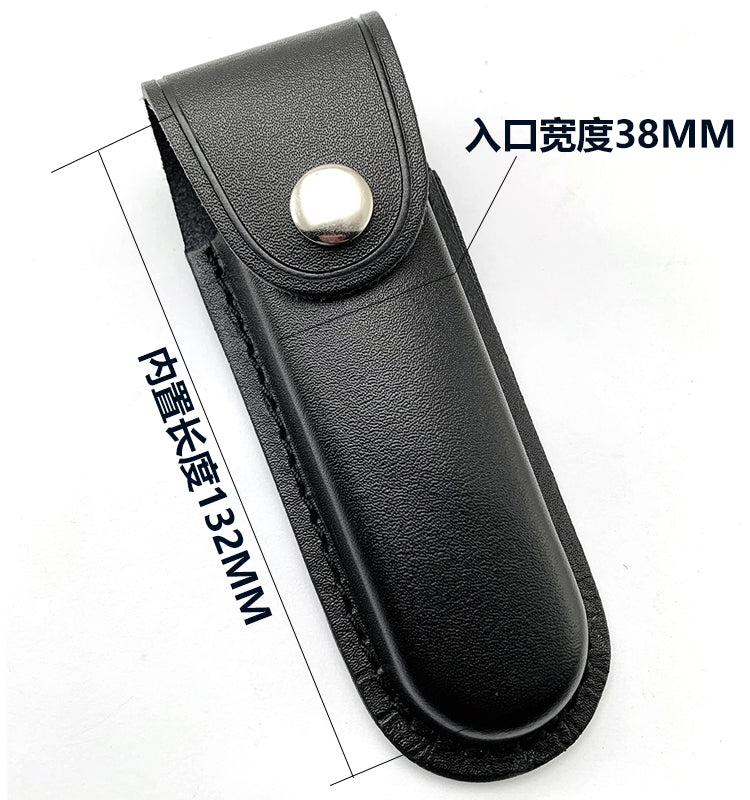 Brand new Sheath / Folding Knife Sheath Holster Leather Knife The First Floor Leather Knife Sheath For Swiss knife