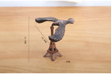 Creative metal balance eagle model landmark building decoration wrought ironl tower toy gift crafts