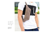 Vintage Men Casual Durable Fanny Waist Pack Male Waist Bags Belt Canvas New Hip Bum Military Bag Pouch Three Zipper Pocket