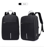 Men Multifunction Anti Theft Backpack 15.6" Inch USB Charging Laptop Backpacks Waterproof Schoolbag Business Travel Bags for Men