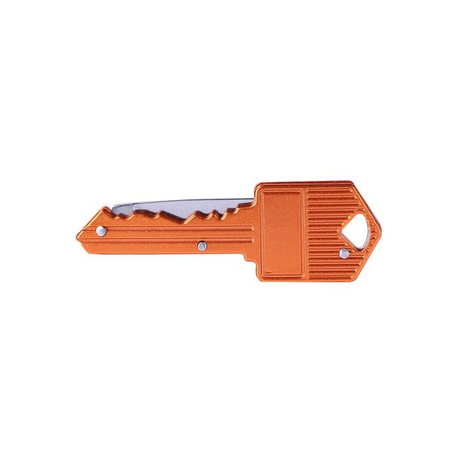 Mini Key Knife Letter Camp Outdoor Keyring Ring Keychain Fold Open Opener Pocket Package Survive gadget Multi Tool Blade Box kit