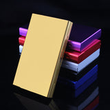 Aluminum Alloy Madam Slim Cigarette Case Pocket Box  Cigarettes Holder Storage Container Smoking Accessories sigara tabakasi
