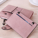 Women Wallet Leather Zip Coin Purse Clutch Handbag Small Mini Card Holder Short Purse Coin ID Credit Card PU cartera mujer
