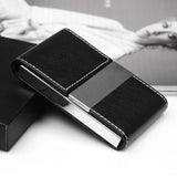 Double Open ID Credit Card Holder PU Leather Card Wallet Case Bank Card Business Style Case for Men Bussiness Cards Dropship