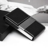 Double Open ID Credit Card Holder PU Leather Card Wallet Case Bank Card Business Style Case for Men Bussiness Cards Dropship