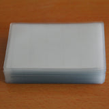 Waterproof Transparent Card Holder Plastic Card id Holders Case To Protect Credit Cards Card Protector Cardholder