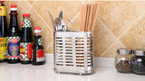 Multifunction Storage Box Rack Kitchen Organizer For Chopsticks Spoon Fork Stainless Steel Storage Rack Cutlery Holder Organizer