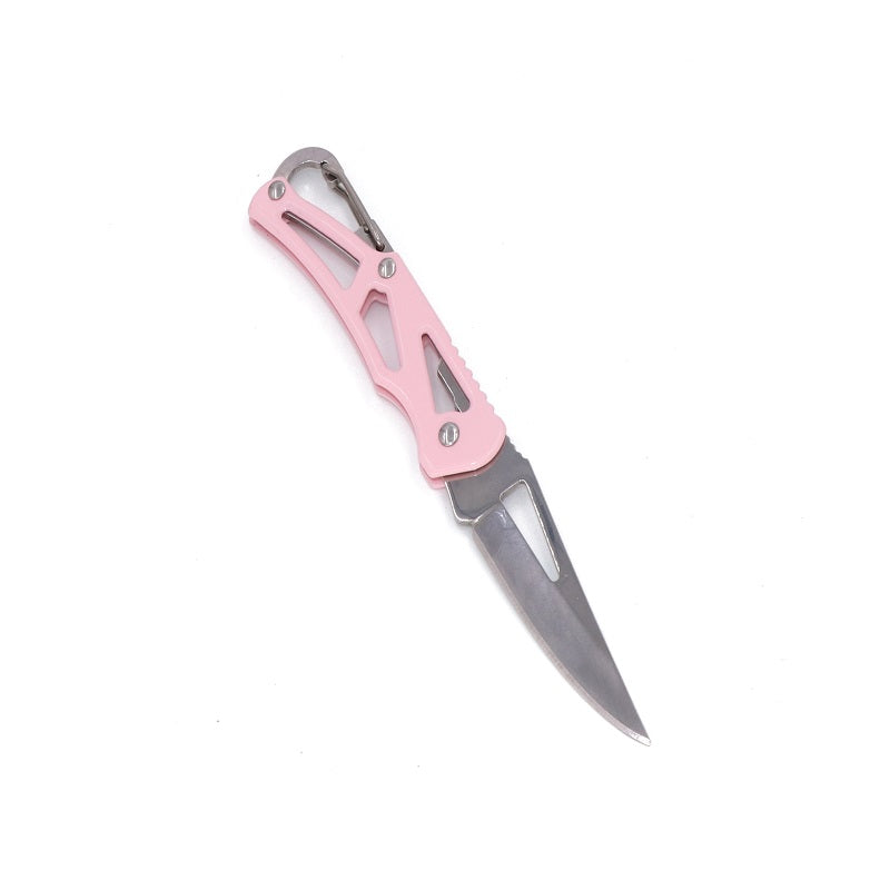 Mini Key Knife Letter Camp Outdoor Keyring Ring Keychain Fold Open Opener Pocket Package Survive gadget Multi Tool Blade Box kit