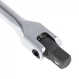 1/2 F Rod 15" 380mm long Force Bar Activity Head Socket Wrench with Strong Force Lever Steering Handle for Repairing