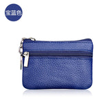 Fashion Leather Wallet Women Men Multi Functional zipper Leather Coin Purse Card Wallet Coin Purse Pouch Key Holde cartera mujer