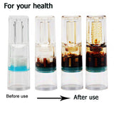 100pcs Set Disposable Smoking Filter Cigarettes Pipe Tobacco Cigarette Holder Reduce Tar Filter Mouthpiece Cleaning Container