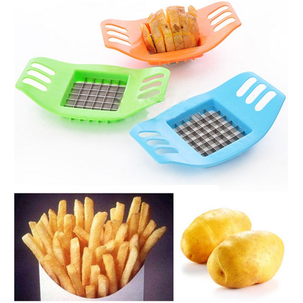 French Fry Potato Chip Cut Grater For Vegetable Cutter Fruit Slicer  Chipper Chopper Blade Easy Kitchen Accessories Tools Secondary image