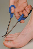 20cm(7.87'') Long Reach Easy Grip Toe Nail Toenail Scissor Trimmer for disabled Cutter Clipper Manicure Pedicure Trim Chiropody