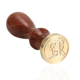 Retro Wood Stamp Classic 26 Letter A-Z Alphabet Initial Sealing Wax Seal Stamp Ancient Seal Post Decorative Antique Stamp Gifts