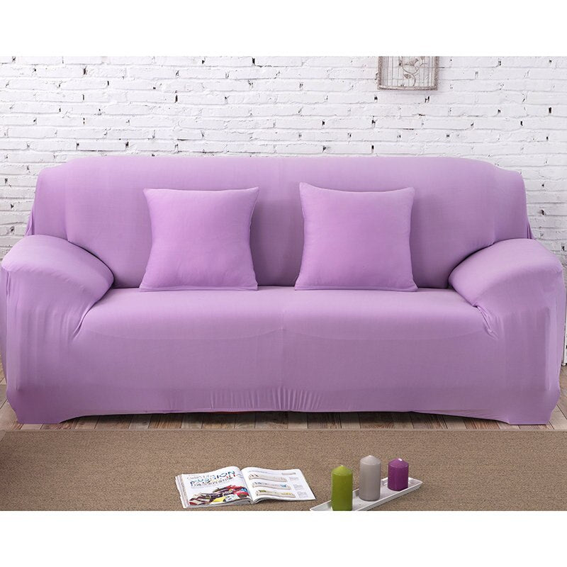 Grey Elastic Sofa Cover Cotton All-inclusive Stretch Slipcover Couch Cover Sofa Towel Sofa Cover for Living Room copridivano 1pc