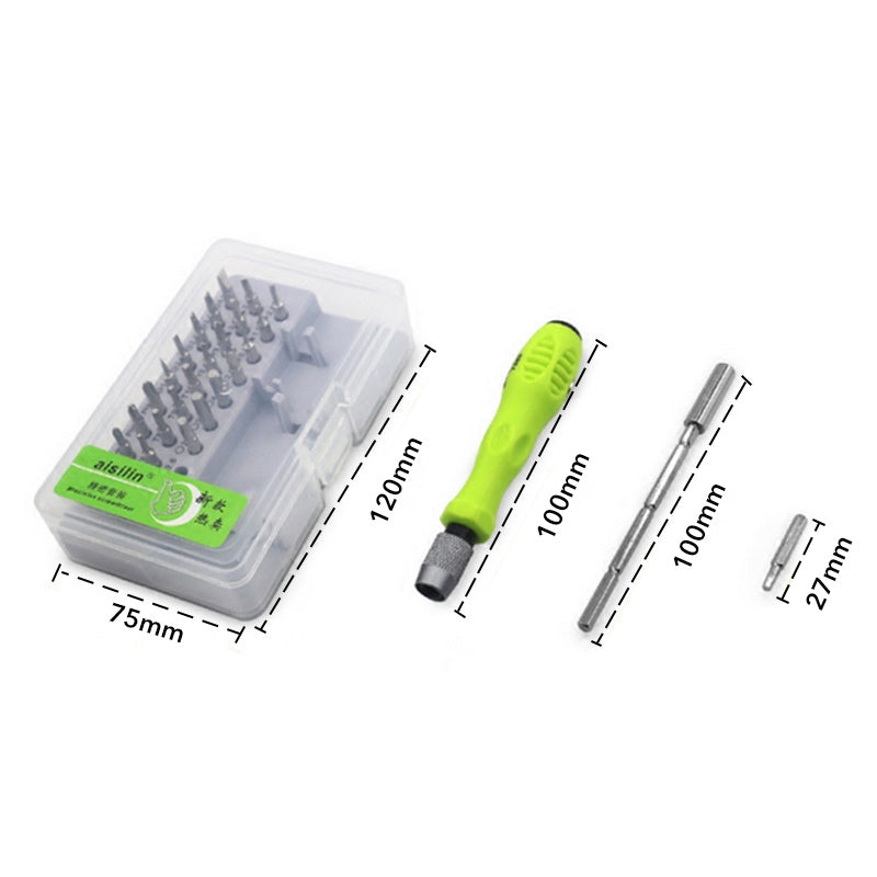 32 In 1 Screwdriver Set Precision Mini Magnetic Screwdriver Bits Kit Phone Mobile IPad Camera Maintenance Tool Repair