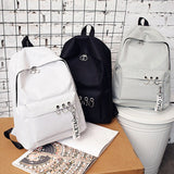 Fashion Canvas Women's Backpack School Bag Bags For Teenagers Girls Harajuku Laptop Backpack Bolsa Mochila Feminina Sac A Dos