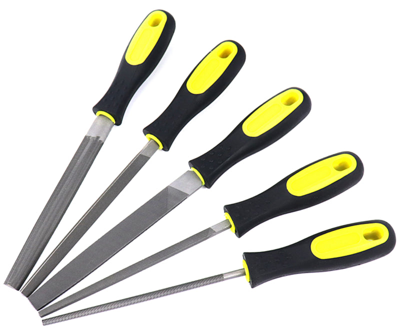 Wood File Steel File Rasp 6''/8''/10'' Round/Flat/Square/Triangle/Half-round Metal Files For Craft Carving Woodworking Tools