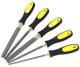 Wood File Steel File Rasp 6''/8''/10'' Round/Flat/Square/Triangle/Half-round Metal Files For Craft Carving Woodworking Tools