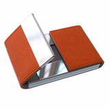 Double Open ID Credit Card Holder PU Leather Card Wallet Case Bank Card Business Style Case for Men Bussiness Cards Dropship
