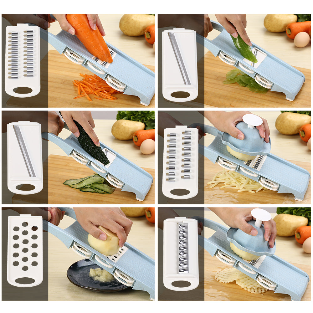 Manual Vegetable Cutter Stainless Steel Blade Mandoline Slicer Cheese Grater Carrot Potato Peeler Vegetable Slicer dicer kitchen Main image