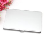 Creative Casual Business Card Case Stainless Steel Aluminum Holder Metal Box Cover Credit Men Business Card Holder Metal Wallet
