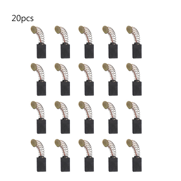 10pcs Mini Drill Electric Grinder Replacement Carbon Brushes Spare Parts For Electric Motors Dremel Rotary Tool 5x8x13mm