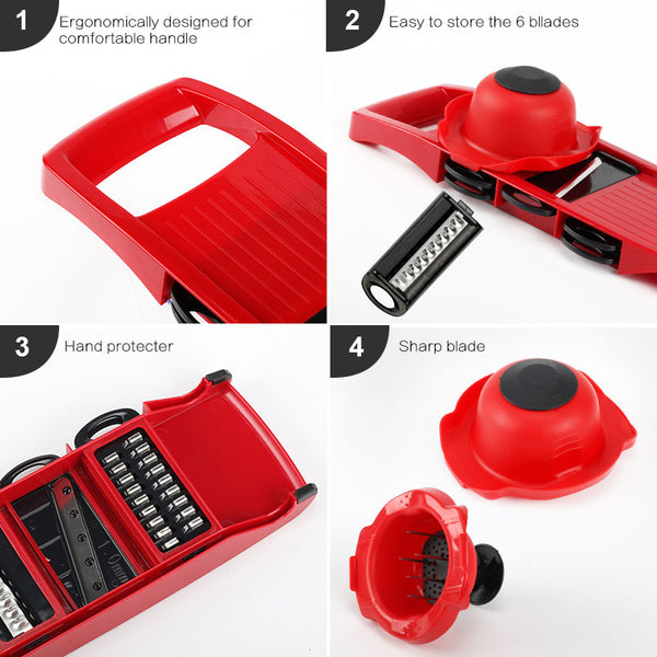 Manual Vegetable Cutter With Steel Blade Potato Peeler Carrot Grater For Vegetable Mandoline Slicer Kitchen Accessories Gadget