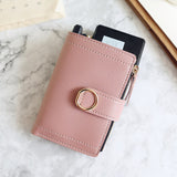 Women Wallets Small Fashion Brand Leather Purse Women Ladies Card Bag For Women  Clutch Women Female Purse Money Clip Wallet