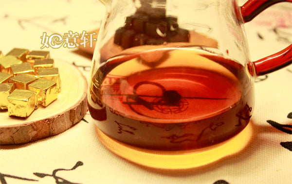 20 Pcs Pu'er Tea Ripe Shu Cha Gao Yunnan Pu erh Tea Cream Black Tea Health Care
