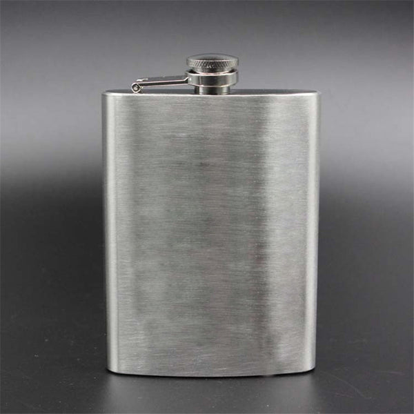 7oz Hip Flask Set Stainless Steel Hip Flask With Funnel Drinking Cup Portable Hip Flask for Whiskey Liquor Wine KC1013-2