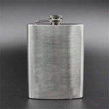 7oz Hip Flask Set Stainless Steel Hip Flask With Funnel Drinking Cup Portable Hip Flask for Whiskey Liquor Wine KC1013-2